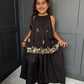 Black Palazzo Suit