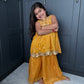 Yellow Palazzo Suit
