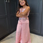 Baby Pink Palazzo Suit