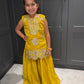 Yellow Palazzo Suit