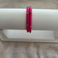 Slim Embellished Bangle (Barbie Pink)