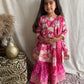 Summer Collection Pink Sharara Suit