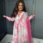 Mini Mama Enchanted Bloom Anarkali Set