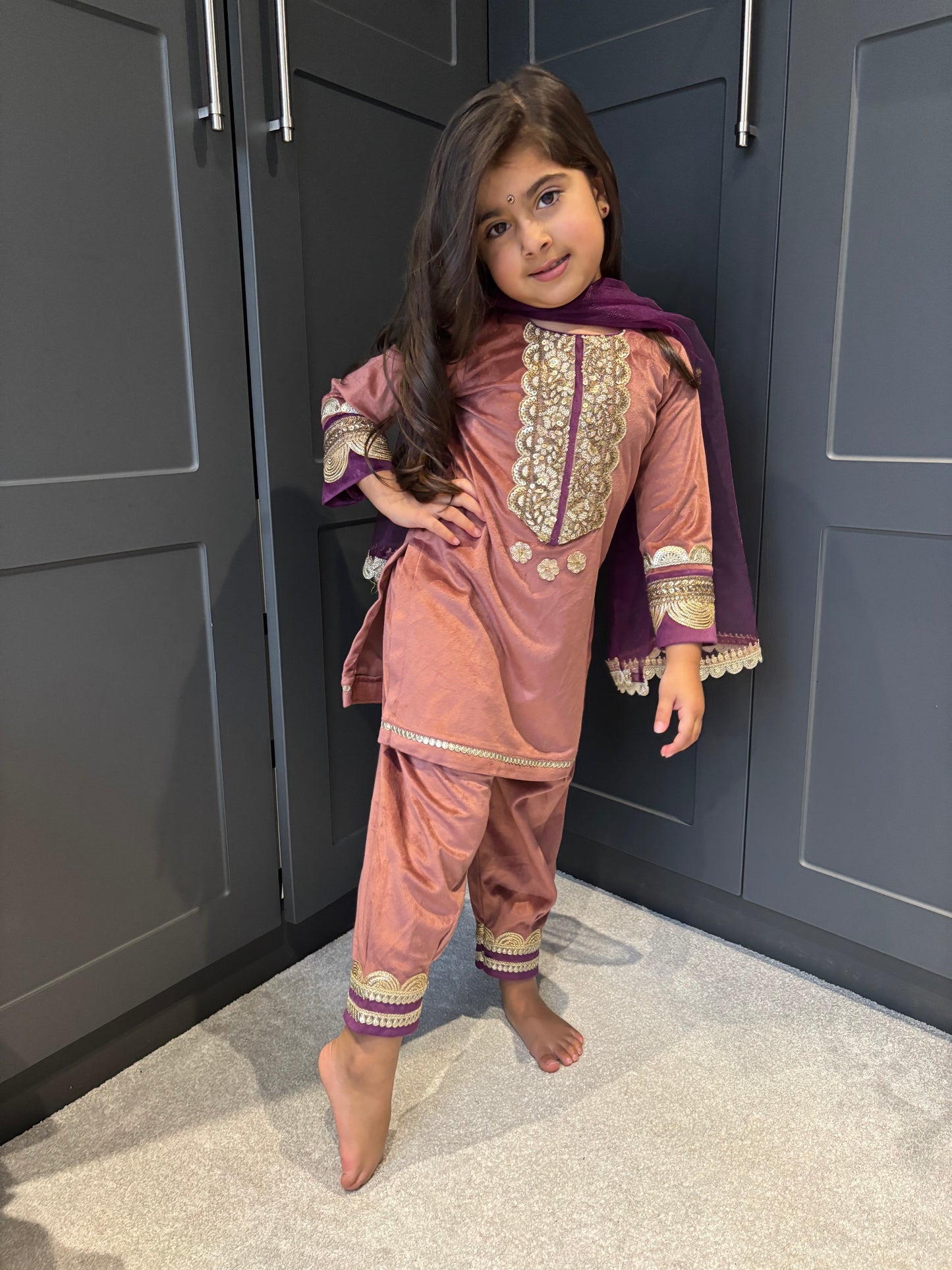 Velvet Rose Salwar Suit