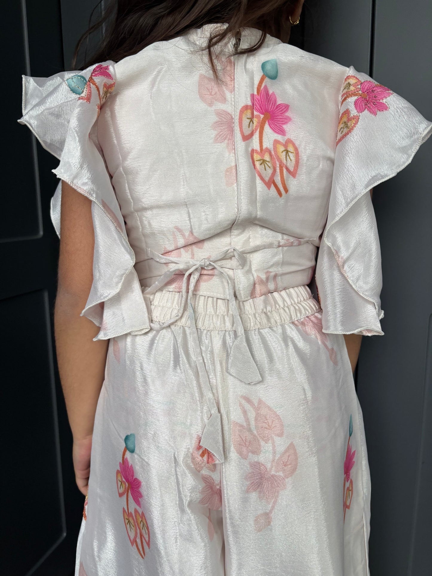 Summer Blooms Palazzo Suit
