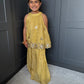 Yellow Palazzo Suit