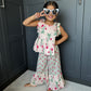 Pink Frilly Co-Ord