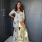 Mama White Sharara Suit