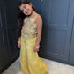 Butter Yellow Palazzo Suit
