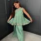Mint Green Palazzo Suit