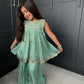 Mint Green Palazzo Suit