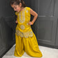 Yellow Palazzo Suit