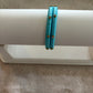 Slim Embellished Bangle (Baby Blue)