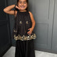 Black Palazzo Suit