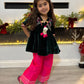 Girls Velvet Trouser Suit