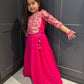 Fuscia Pink Partywear Lengha Set
