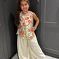 Multicolour Palazzo Suit