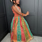 Mendhi Magic Lengha Set
