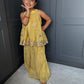 Yellow Palazzo Suit