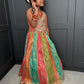 Mendhi Magic Lengha Set