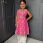 Candy Pink Sharara Set