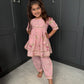 Baby Pink Frock Suit