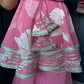 Pink One-Shoulder Sharara Suit