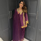 SAMPLE LADIES VELVET SUIT SMALL
