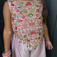 Lilac Floral Pearl Palazzo Suit